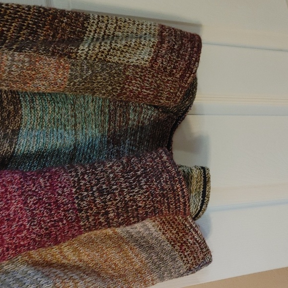 Multi color Sweater coat - Picture 6 of 9